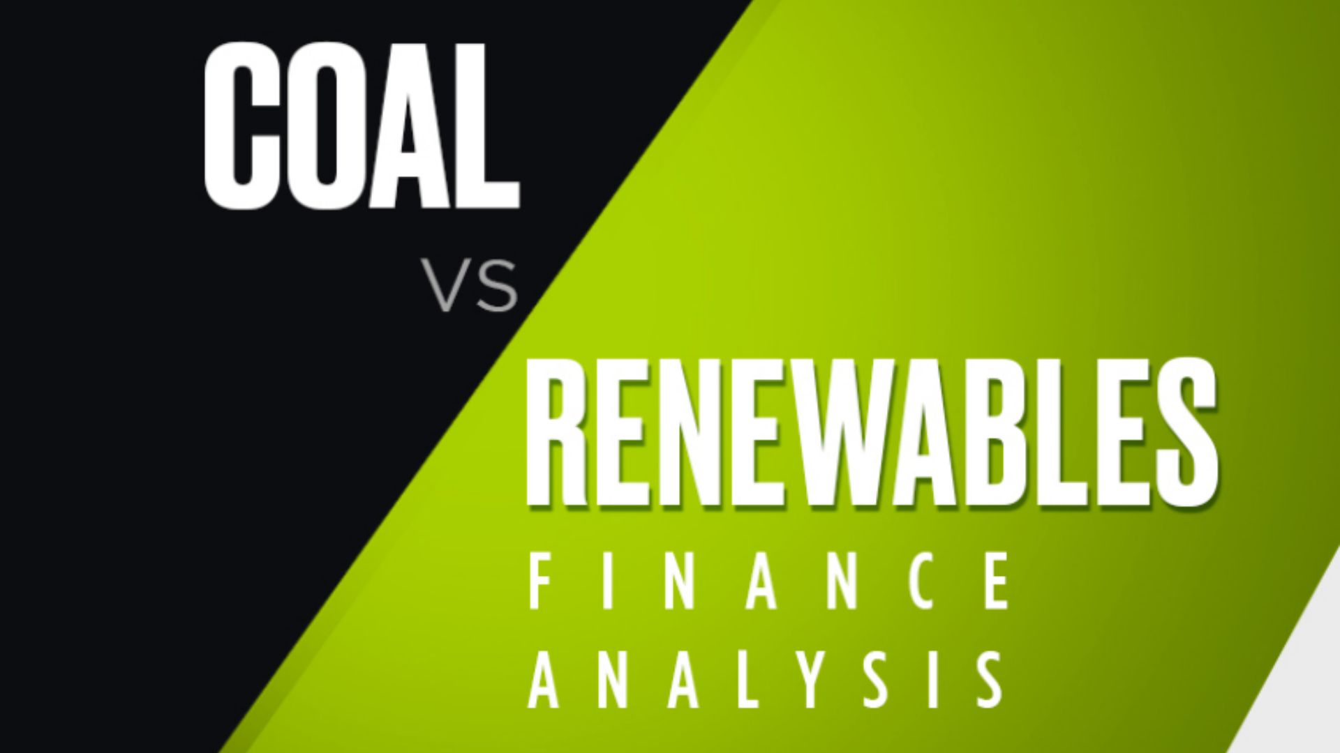 Booklet: India 2017 Coal v/s Renewables Finance Analysis