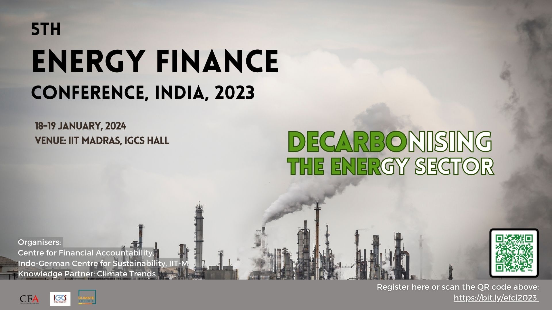 Energy Finance Conference, India, 2023- Concept Note