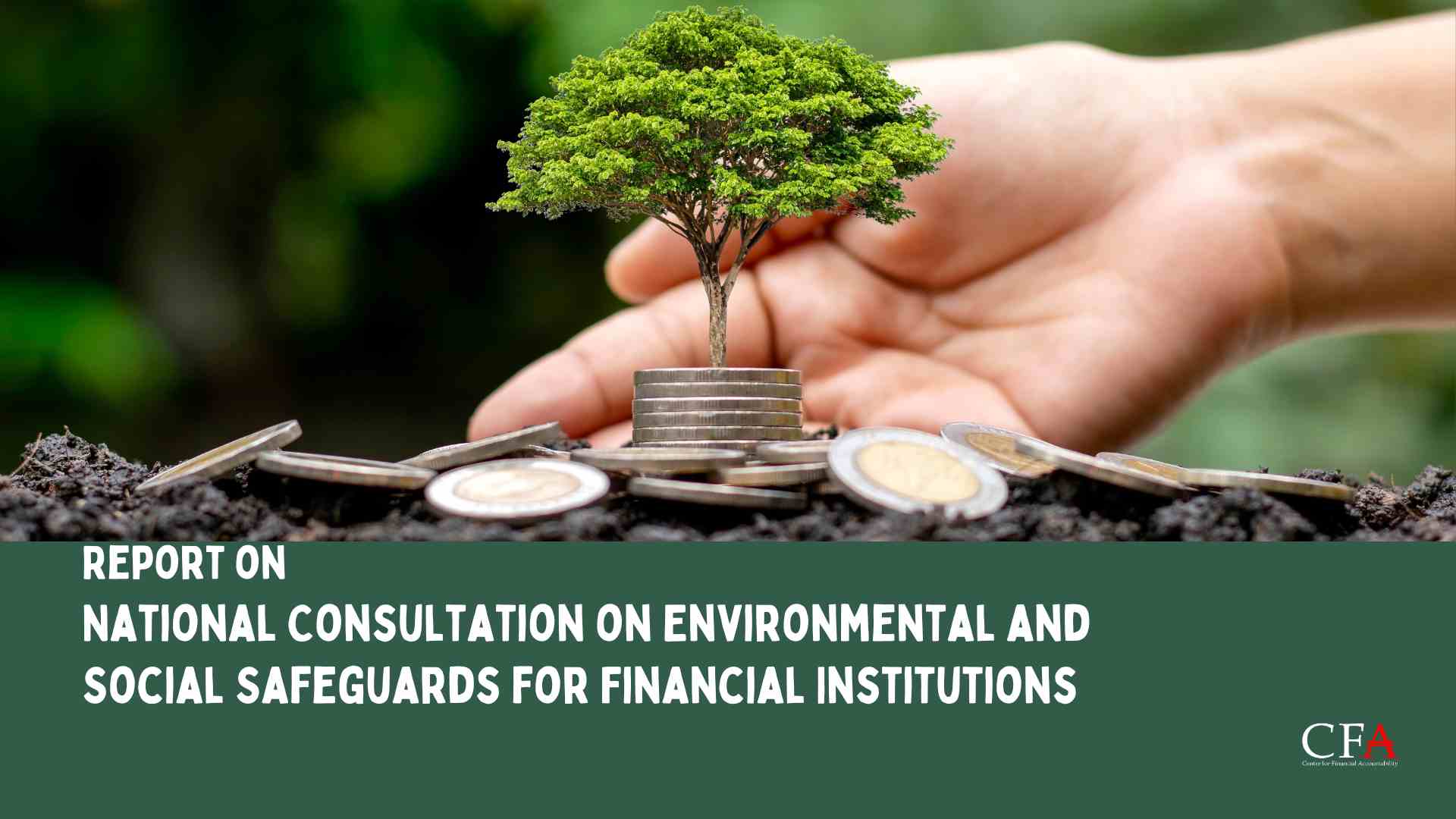 Report on National Consultation on Environmental and Social Safeguards for Financial Institutions