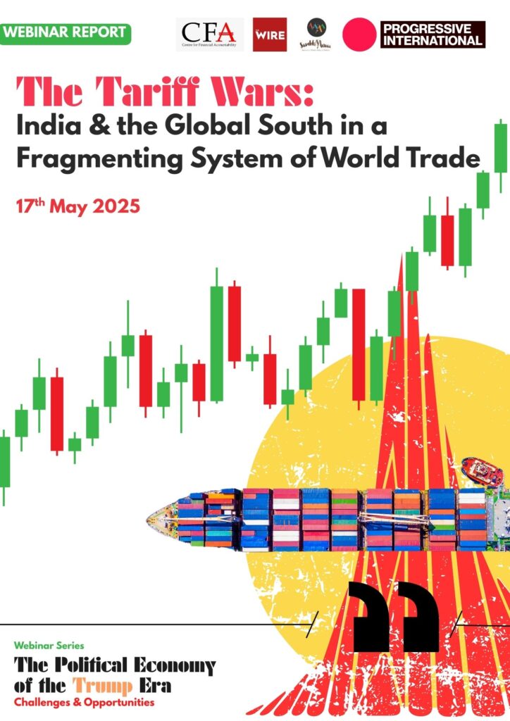 The Tariff Wars: India & the Global South in a Fragmenting System of ...