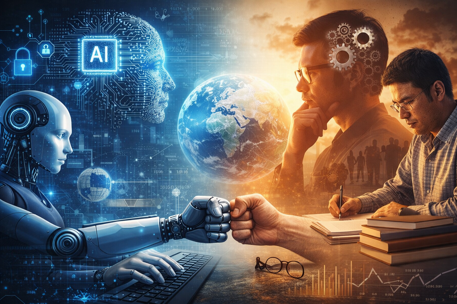 कृत्रिम बुद्धिमत्ता’ उर्फ ‘एआई’ : मुकाबले में इंसानी