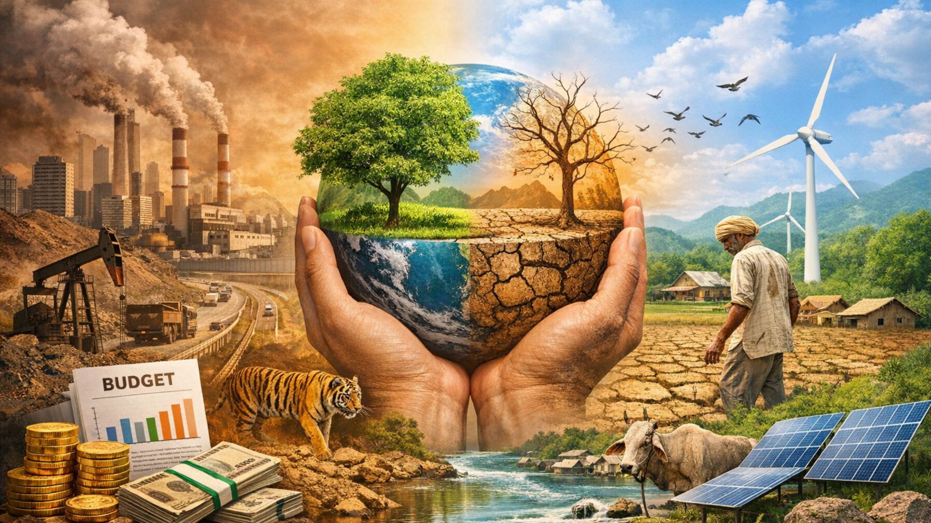 पूंजी, प्रकृति और नीति: बजट में जलवायु न्याय की तलाश