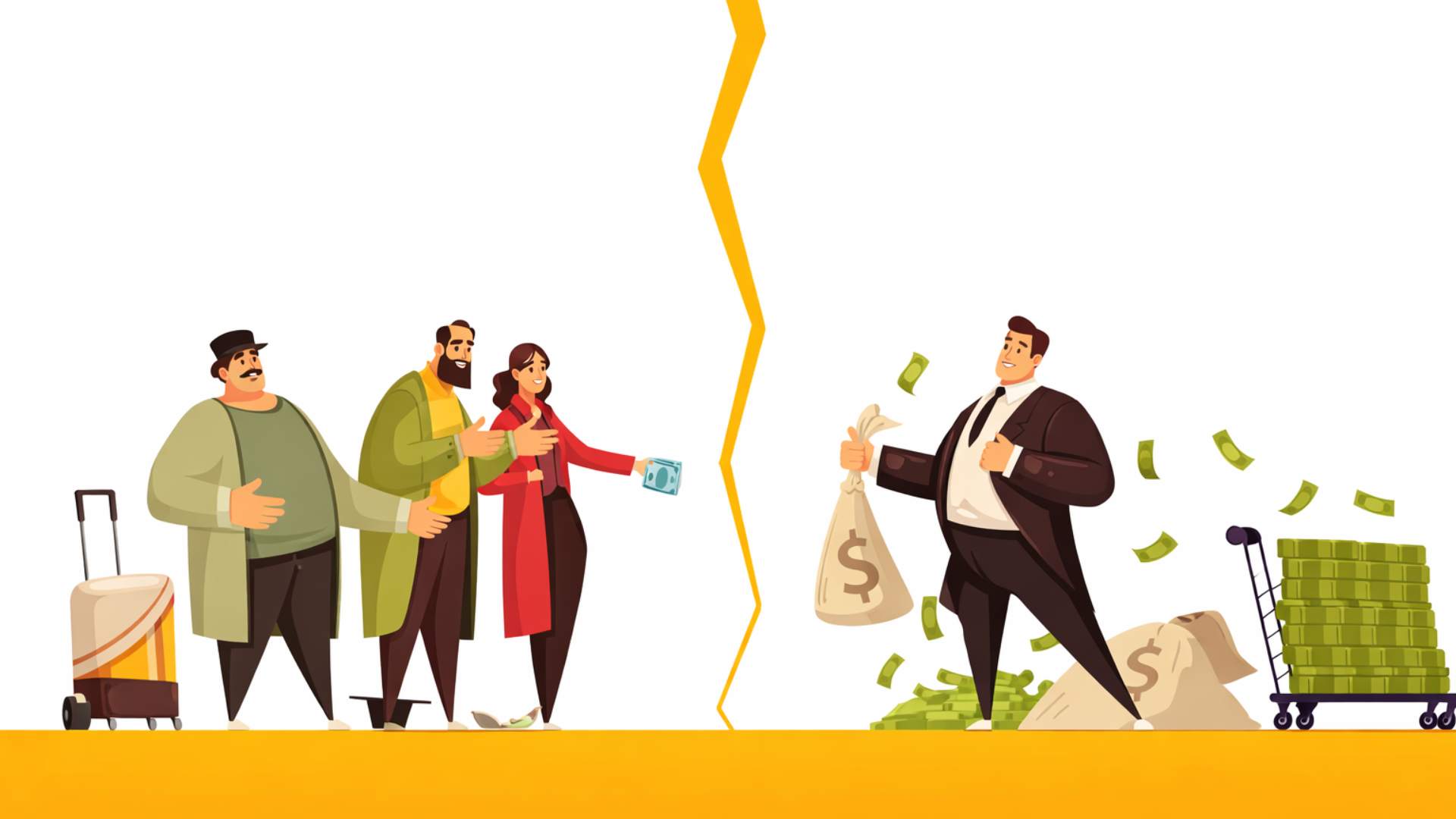 The rich get richer, the poor get poorer! 1,688 of the country’s wealthy individuals possess a wealth equivalent to 50% of GDP