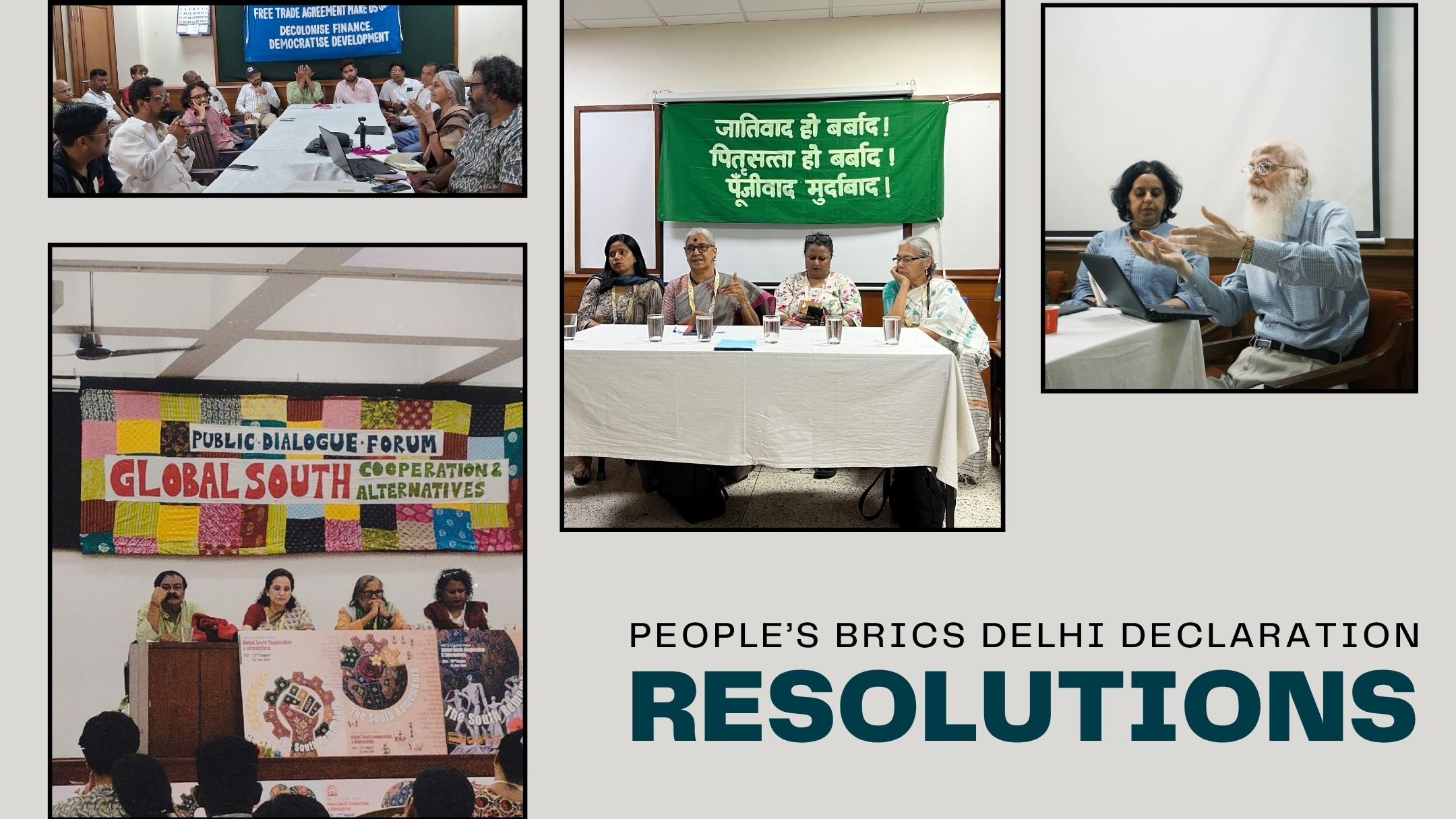 People’s BRICS Delhi Declaration